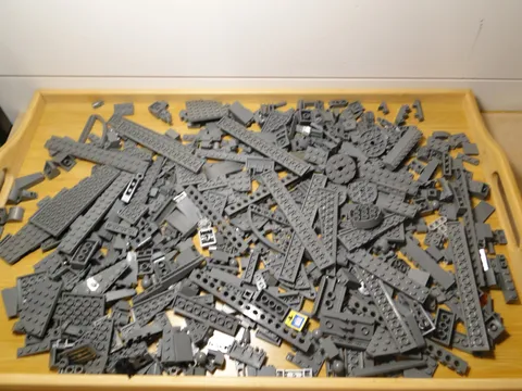 Lego Gray Dark Grey Parts Pieces Bricks Plates Lot Angles