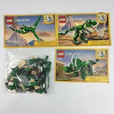 LEGO Creator 3 in 1: Mighty Dinosaurs #31058 used complete w/instructions 