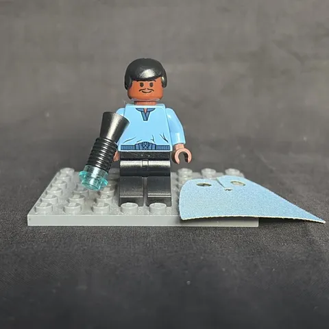 Lego Star Wars Lando Calrissian 20th Anniversary sw1027 75259 W/cape Weapon
