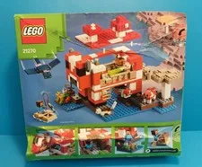 LEGO MINECRAFT THE MOOSHROOM HOUSE 21270 NEW WITH BOX DAMAGE - READ DESCRIPTION