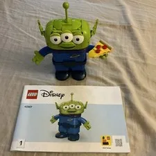 Lego 43307 Disney Pixar Toy Story Alien Figure, Pizza And Manual Only