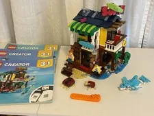LEGO Creator 3 in 1 31118 Surfer Beach House All Pieces *read*