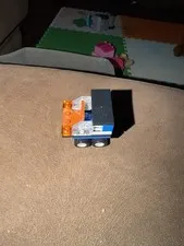 LEGO Police Vehicle Build Blue/Black/Red/Orange with Wheels Plastic