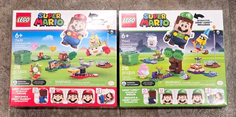 LEGO Super Mario Interactive 71439, 71440 Mario & Luigi BRAND NEW