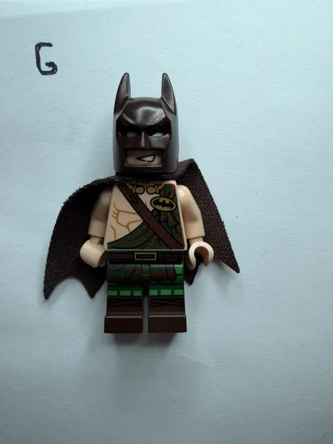 LEGO - The Batman Movie Exclusive - Tartan Batman - Minifig / Mini Figure