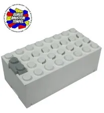 LEGO Battery Box 4762 White 9 Volt 9V Battery Box Police Space Light & Sound