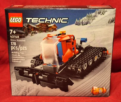 New! LEGO Technic 42148 Snow Groomer Snowmobile 2 in 1 Building Toy Set 178 pcs