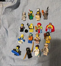 LEGO CMF Series 1 Complete Collectible Minifigure Collection RARE Set of 16