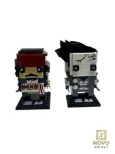 LEGO Brickheadz 41593 Captain Jack Sparrow & 41594 Captain Salazar