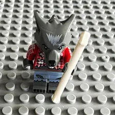 LEGO Wolf Guy Minifigures Series 14 Monsters Limited Edition 2pc 71010