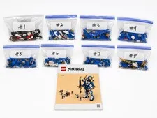 LEGO NINJAGO Jay's Titan Mech 71785 100% COMPLETE and sorted.