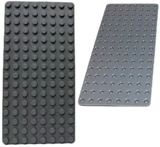 Lego Part 3865 Dark Bluish Gray Plate 8 x 16 Stud Thin Baseplate DG01