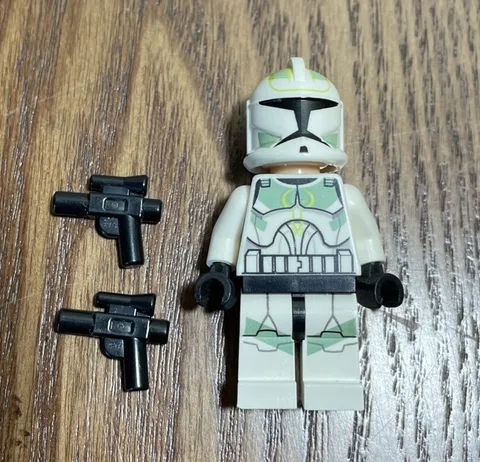 Horn Company Clone Trooper Genuine LEGO Star Wars Minifigure SW0298 Phase 1