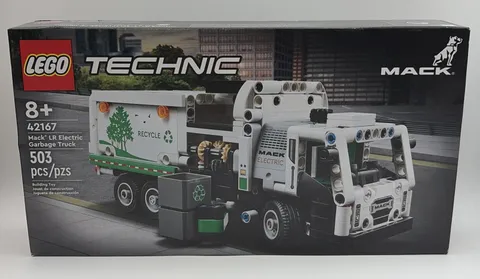 LEGO TECHNIC: Mack Lr Electric Garbage Truck (42167) New Sealed