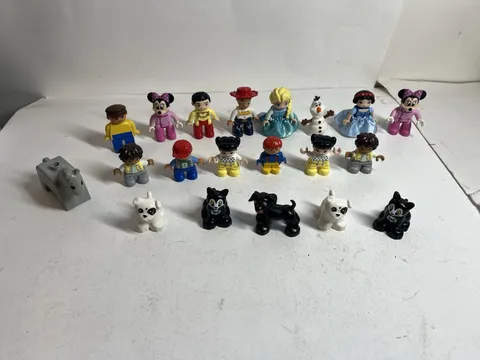 LEGO DUPLO 20 Figures Lot Disney Frozen Toy Story Jessie Mini Mouse Animals