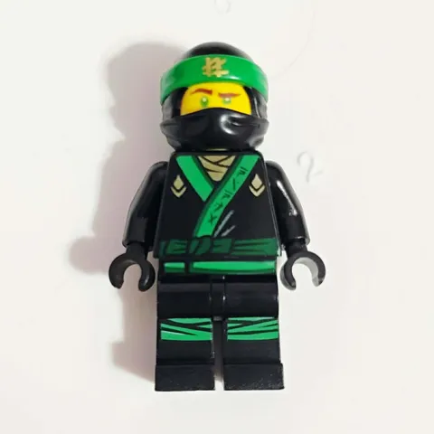 LEGO NINJAGO Green Ninja Masked Minifigure Black Hood NJO1100 2016