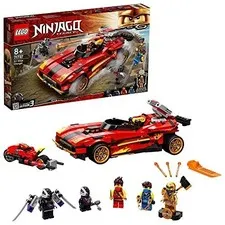LEGO Ninjago X-1 Ninja Charger 71737 Building Blocks Toy Vehicle for Kids