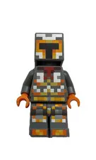 LEGO Minifigure Minecraft Skin 1 min034 Yellow Orange Armor 853610