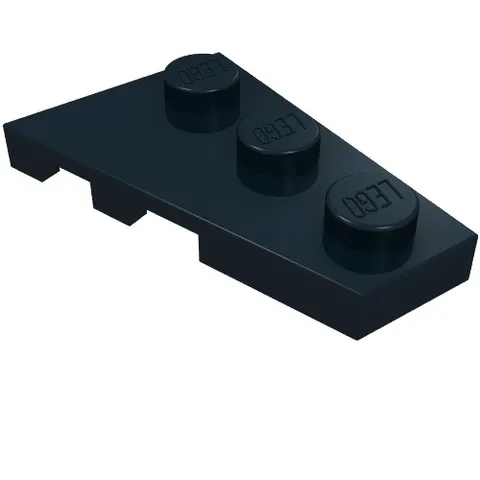 10x LEGO® Part 43722 - Wedge, Plate 3 x 2 Right