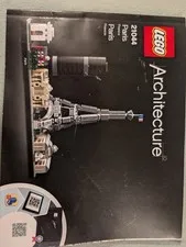 LEGO Architecture Paris France 21044 Instruction Manual (No Blocks Included)