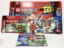 LEGO NINJAGO Lot 70738 70623 Destiny's Bounty Destiny’s Shadow 100% CIB Mint
