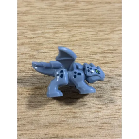 Lego Dragon Baby Ninjago #3215pb01 4 Feet Open Wings Lime Eyes Brand New