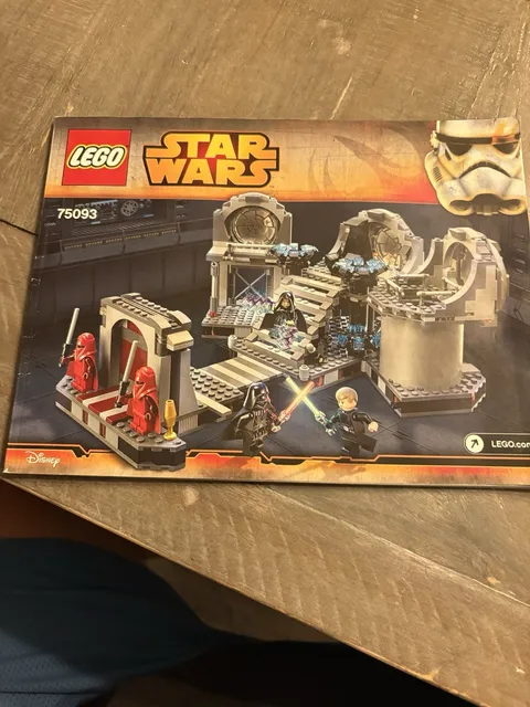 Lego Star Wars 75093 Death Star Final Duel Instruction Manual Only