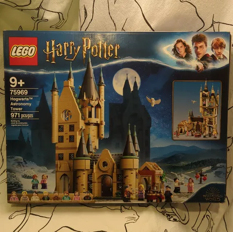 LEGO Harry Potter: Hogwarts Astronomy Tower (75969) New Sealed Bags Open Box
