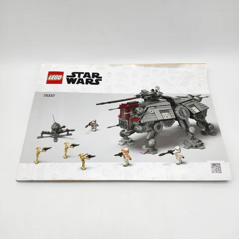 LEGO Star Wars 75337 AT-TE Walker Instruction Manual Booklet Only