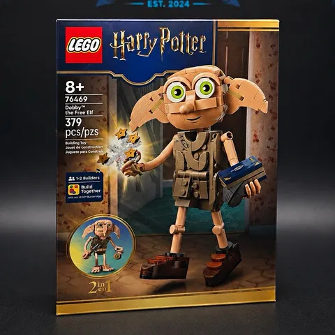 NEW LEGO Harry Potter 76469 Dobby the Free Elf 2-in-1 379pc Sealed
