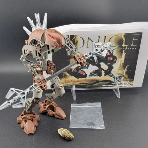 LEGO BIONICLE: RAHKSHI PANRAHK ( 8587  ) 100% Complete with KRAATA STAGE 4 shown