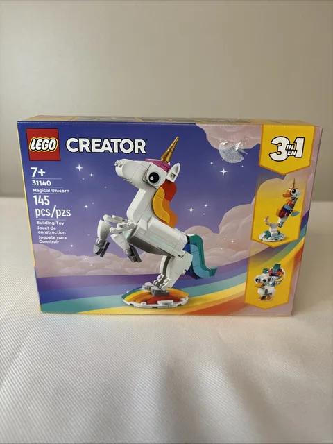Lego Creator 31140 Magical Unicorn 3 In 1 Set - New In Box