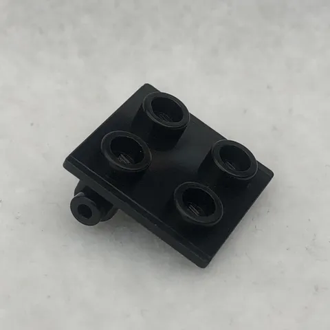 LEGO 6134 Black Hinge Brick 2 x 2 Top Plate (x1)