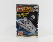 Lego 911510 Star Wars Star Destroyer + Tie Fighter Polybag Unopened, Original Box