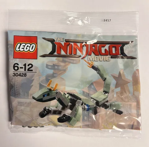 Lego Ninjago Movie Green Ninja Mech Dragon 30428 Polybag 60 Pieces New Sealed