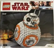 Lego Star Wars MANUAL ONLY 75187 - BB-8 Retired Disney Excellent Condition