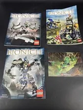 Lot of LEGO BIONICLE Instruction Books Manuals & Booklets 8535 8622 8623 & 8758