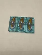 Rare lego Koi tile pack of three