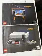 LEGO 71374 Nintendo Entertainment System NES & TV Instruction Manuals Books Only