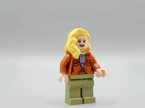 LEGO® Minifig jw082 - Dr. Ellie Sattler - Dark Orange Shirt