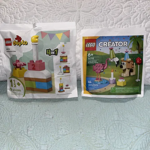 LEGO Creator 30715 Cute Animal Birthday Party 30712 Celebration Cake -new  