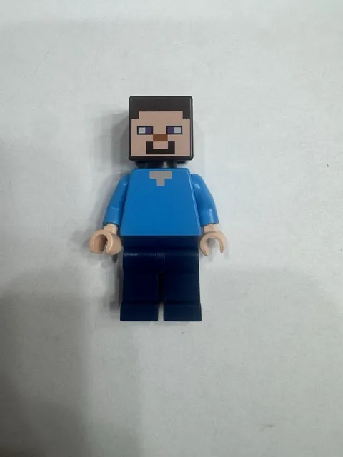 LEGO Minecraft Steve Minifigure Blue Legs