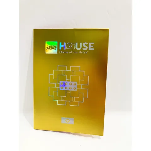 NEW LEGO House Exclusive Gold Cover ONLY Billund Denmark