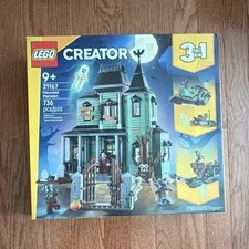 LEGO Creator 3 in 1 Haunted Mansion 31167 Complete Set 736 Pieces Box