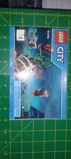 LEGO City 60092 Instructions Manual Ocean Shark Divers Guide Parts Complete