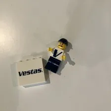 Vestas Worker Minifigure for LEGO
