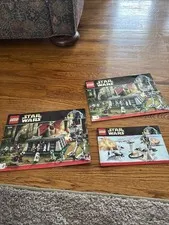 LEGO Star Wars LOT OF INSTRUCTION MANUALS 8038 Book 1 And 2 + 7749