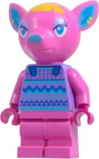 LEGO Animal Crossing | FUCHSIA Deer Minifigure – ANI023 | 77057