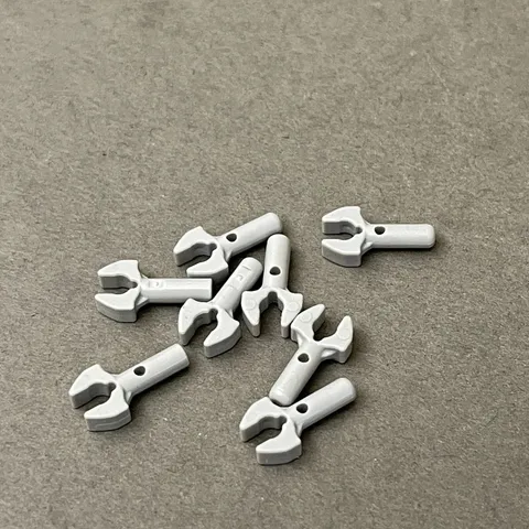 Lego 48729 88428 Light Gray Replacement Parts Pieces Lot of 8