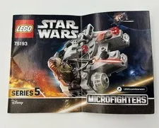 Leg Star Wars Series 5 Microfighters  75193 Instructional Manual Only